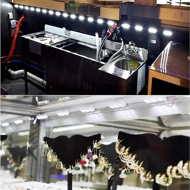 Alt view image 7 of 7 - Led Module, LED Windows Lights 6000K 200pcs 99Ft 5730 SMD 150LM Per LED Module IP65 Waterproof for Letter Sign Advertising Signs.(White Light)