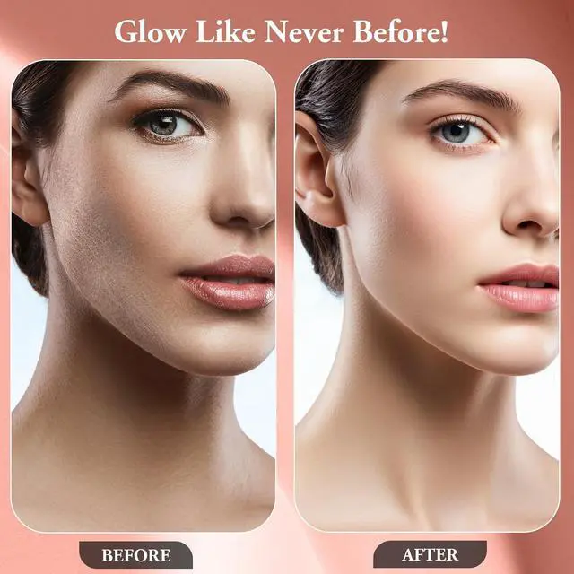 Alt view image 2 of 7 - Dermaplaning Tool for Women Face - Edge Technology Sonic Dermaplane Razor for Facial Exfoliation & Peach Fuzz Hair Removal with 10 Rell Blades (Pink)