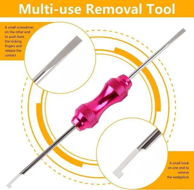Alt view image 7 of 7 - 338pcs DT Deutsch Connector Kit - 2/3/4/6/8/12 Pin Connectors, Deutsch Crimping Tool, Removal Tool, Waterproof Automotive Electrical Connector