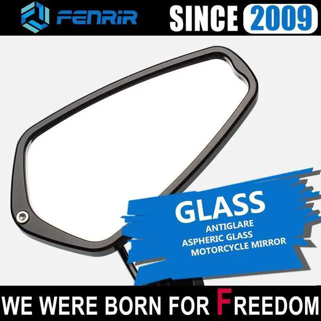 Alt view image 6 of 7 - CNC Aluminum Alloy Cafe Racer Black Motorcycle Bar End Mirrors Side Folding 22MM 7/8" inch Handlebar Mirror Universal Rear View For M6/M8 Standard Super Sport Naked Street Bike Scooter Minimoto