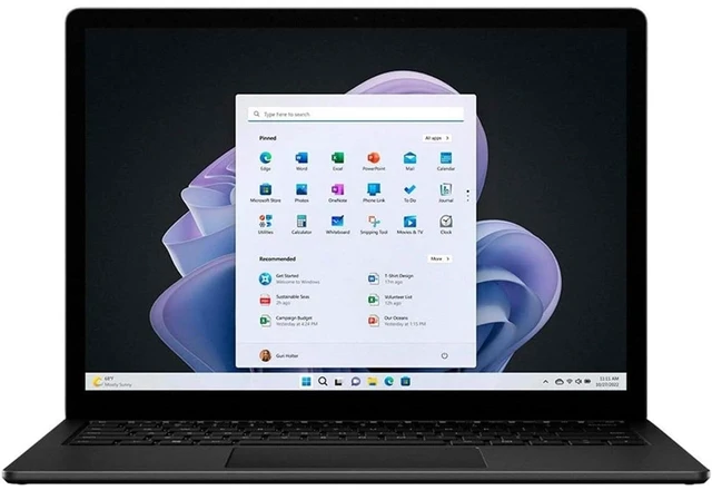 Main image of Microsoft Surface Laptop 5 15" Touch 32GB 1TB SSD Core i7-1265U 1.7GHz WIN11H, Black Metal