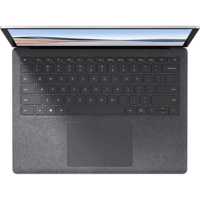 Alt view image 4 of 6 - Microsoft Surface Laptop 4 13.5" Touch 8GB 256GB SSD AMD Ryzen 5 4680U 2.20GHz Win10P, Platinum