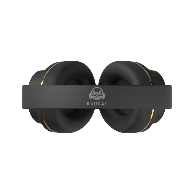 Alt view image 3 of 5 - KUUCAT H8 BT 5.4 ANC Noise Cancelling Over-Ear Wireless Headphones (Black)