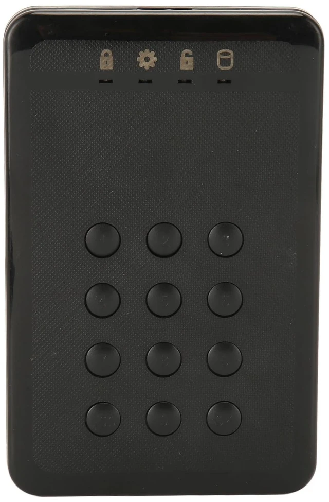 Main image of FOSA USB Encrypted Hard Drive Enclosure, 2.5inch USB3.0 SATA Password Access Hardware Encrypted Portable Enclosure