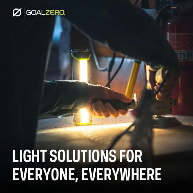 Alt view image 5 of 6 - Goal Zero 500 Lumen Torch Light, Multi-Use Weatherproof LED Flashlight and Solar Lantern  Portable Rechargeable Spotlight and Floodlight with Built-In Solar Panel