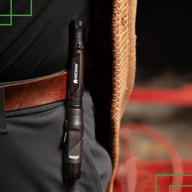 Alt view image 6 of 6 - KODIAK Konform Right Angle Flashlight  500 Lumen 90 Degree Flash Light with Magnetic Base, USB Rechargeable Swivel & Adjustable for Hands-Free Use