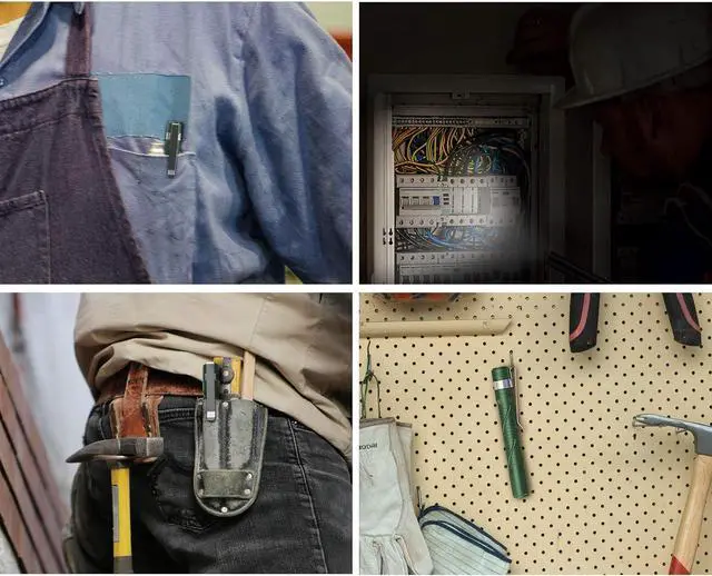 Alt view image 3 of 7 - RovyVon Aurora A33 5000K LED Pen Light, Max 180 Lumen, 3 Mode, Built-in 600mAh Battery, Extra Long Use time, Type-C Rechargeable, Medical Flashlight for Nurses Doctors Emergencies Outdoor(Green)