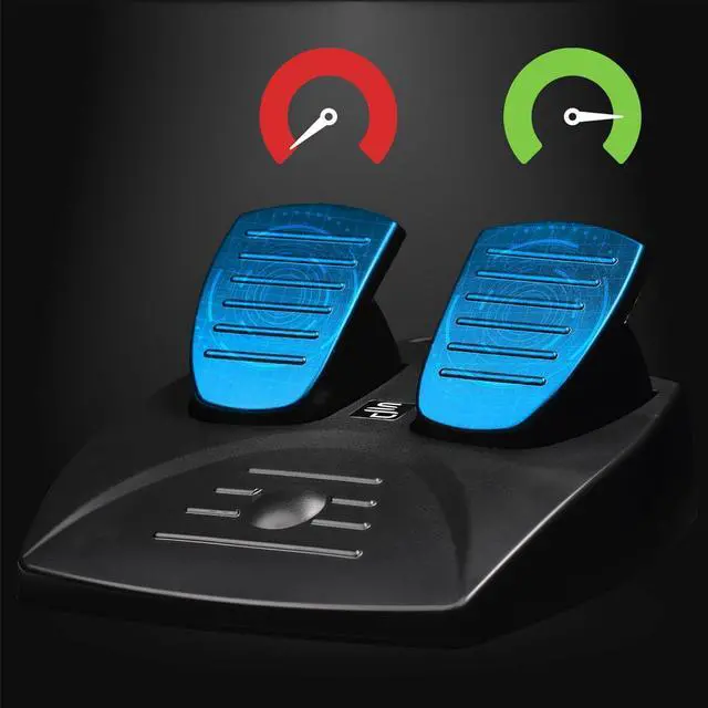 Alt view image 6 of 7 - SUBSONIC - Superdrive SV450 Racing Steering Wheel with Pedals and Shifters. For Xbox Series X/S, Switch 2 / Switch, PS4, Xbox One and PC - Black