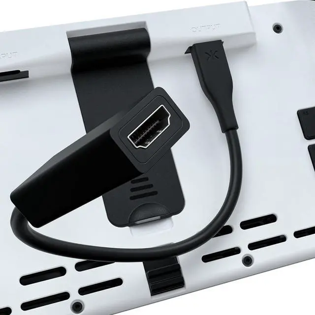 Alt view image 4 of 6 - CRKD Nitro Deck+ Handheld Pro Controller for Nintendo Switch & OLED Model - TV Dockable - Programmable Sidekicks & Back Buttons - True Collection System (Clear White Edition)