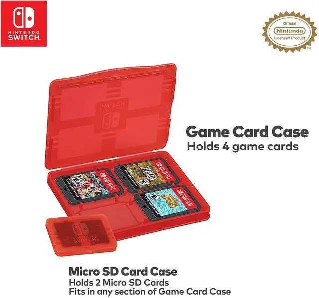 Alt view image 6 of 6 - Game Traveler Nintendo Switch Go Play System Case - Switch Case for Switch OLED, or Switch, 2 Cases-In-One, Allows You To Travel With Your Full System or Just the Slim Switch Case, Licensed by