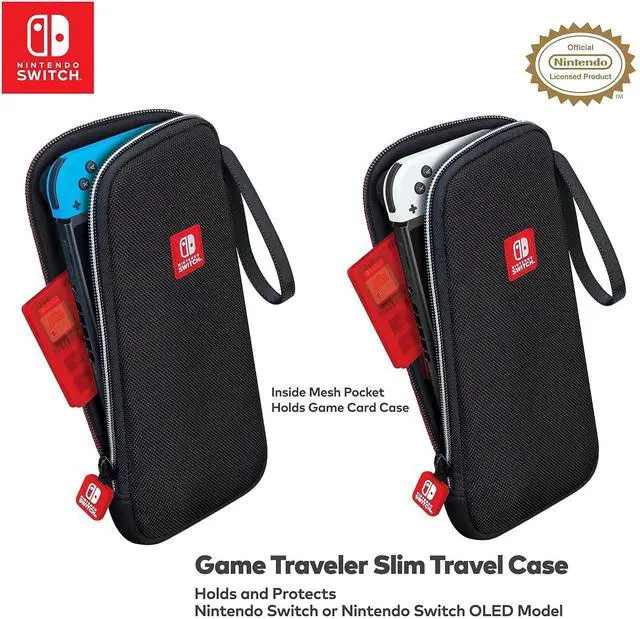 Alt view image 5 of 6 - Game Traveler Nintendo Switch Go Play System Case - Switch Case for Switch OLED, or Switch, 2 Cases-In-One, Allows You To Travel With Your Full System or Just the Slim Switch Case, Licensed by