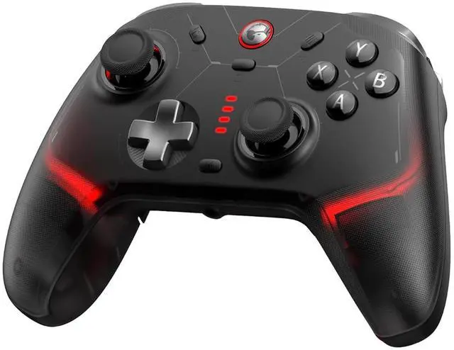 Main image of GameSir Cyclone 2 Multiplatform Wireless Controller- TMR Electromagnetic Joysticks&Hall Effect Switch triggers,6-axis Gyro Gaming Controller for Switch/PC/iOS/Android/Steam - Black