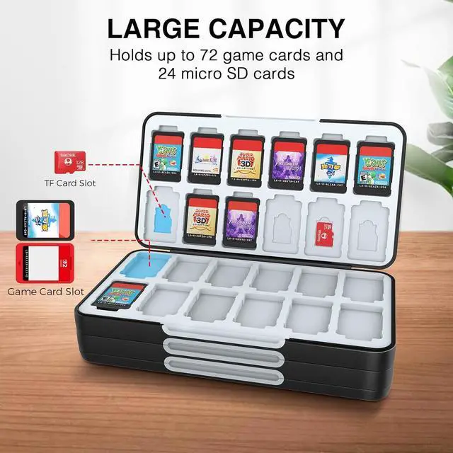 Alt view image 2 of 7 - Switch Game Card Case