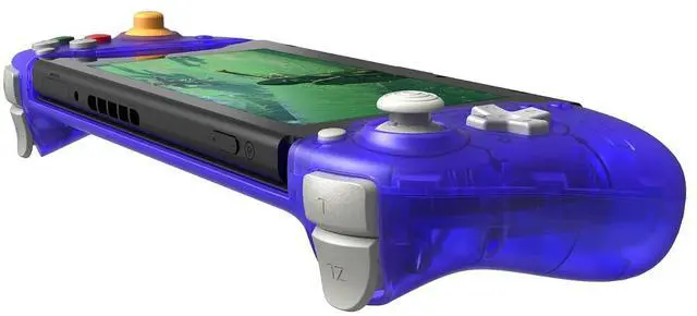 Alt view image 5 of 7 - RETROFLAG Handheld Controller Compatible with Nintendo Switch LCD/Switch OLED, One-Piece Joypad, Plug and Play Motion Control and Dual Motor Vibration and PD Fast Charge