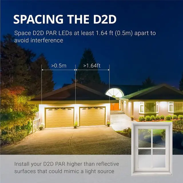 Alt view image 7 of 7 - Sunco Dusk to Dawn Outdoor Flood Light Bulb, Waterproof PAR38, 120W Equivalent 15W, Exterior, Wet-Rated, 5000K Daylight 1250 LM, E26 Base, for Porch Garage Yard, UL 4 Pack