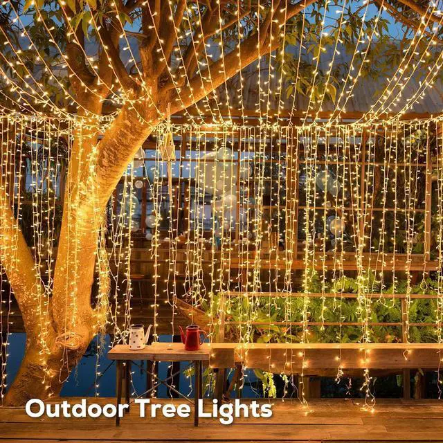 Alt view image 6 of 7 - 246FT 600 LED Christmas Lights Outdoor Waterproof