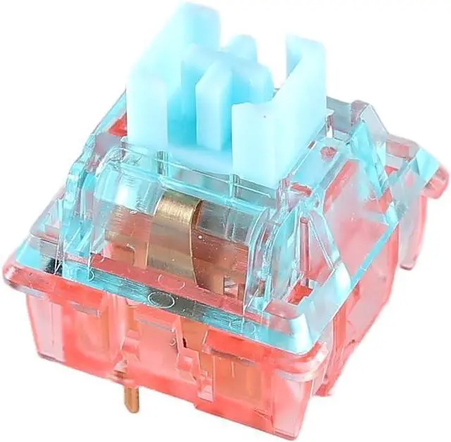 Main image of Ranked RS-2 Mechanical Key Switches for Mechanical Gaming Keyboards | 5-Pin PCB Mounted |Linear 47cN by Haimu (Water Ballet, 120 Pcs)