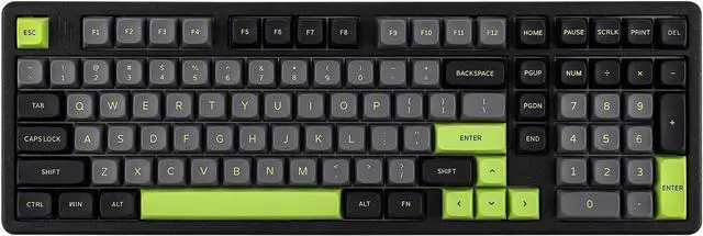 Main image of Blade101 Wireless Aluminum Gaming Keyboard, BT5.0/2.4GHz/USB-C Hot Swappable Custom Mechanical Keyboard with 8000mAh Battery, Gasket Structure, RGB Backlit, NKRO for Win/Mac (Black)