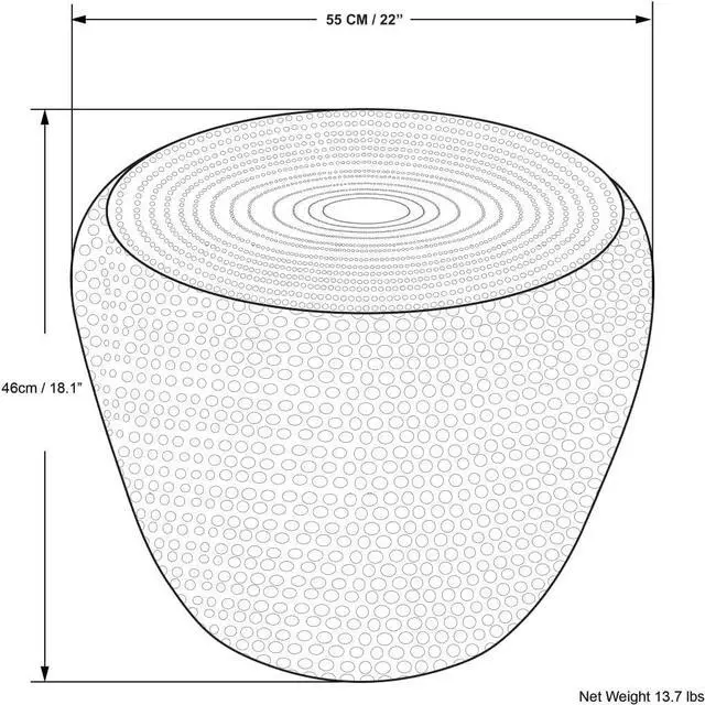 Alt view image 3 of 7 - SIMPLIHOME Preston Modern Industrial 22 inch Wide Metal Metal Side Table in Antique Copper, Fully Assembled for the Living Room and Bedroom