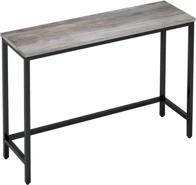 Main image of 39.4 Console Table, Hallway Entrance Table Sofa Table Behind Couch, for Living Room, Entryway, Easy Assembly, Accent Table, Grey