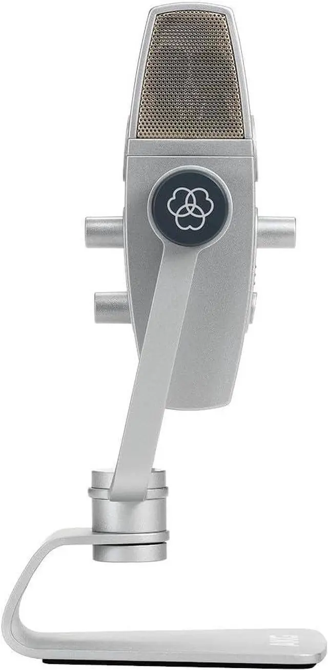 Alt view image 6 of 7 - AKG Pro Audio Lyra Ultra-HD USB C Microphone for Recording, Streaming, Gaming, Podcasting, ASMR on PC and Mac, Condenser Mic for Laptop or Computer, Adjustable Stand, Plug and Play  Blue and Silver