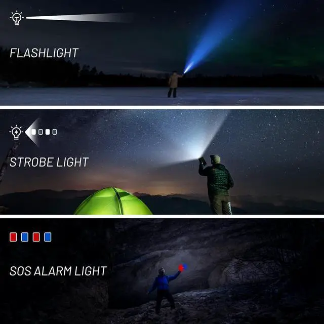 Alt view image 7 of 7 - Libovgogo DF-585 Emergency LED Camping Lantern,IPX5 Waterproof Stereo Bluetooth Speaker,Hand Crank NOAA Weather Alert Radio with Solar,Portable AM FM Radio with Flashlight,5000mAH Cell Phone Charger