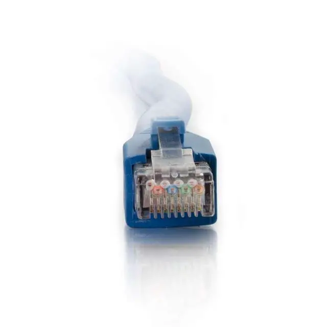 Alt view image 3 of 4 - C2G/ Cables To Go Legrand - C2G Cat6 Ethernet Cable, Snagless Unshielded Cat6 Patch Cable, Blue Network Patch Cable, 300 Foot Snagless STP Ethernet Cable, 1 Count, C2G 43124