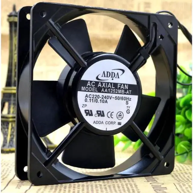 Main image of New original ADDA fan AA1252MB-AW 12025 230V axial flow radiator fan