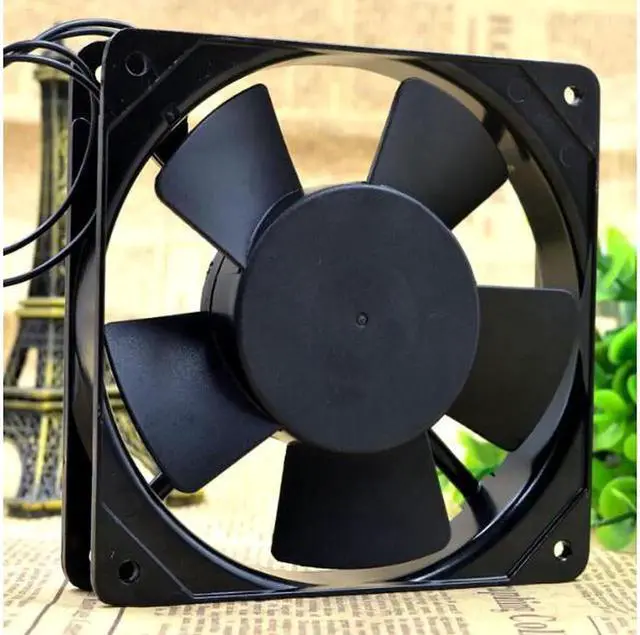 Alt view image 2 of 2 - New original ADDA fan AA1252MB-AW 12025 230V axial flow radiator fan