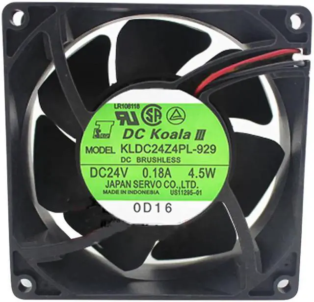 Main image of Supply Japan Seiko Servo Cooling Fan KLDC24Z4PL-929 9032 24V Axial Fan