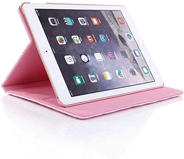 Alt view image 4 of 5 - Topwin Cute Crown Case for iPad 10.2 2021/2020/2019,iPad 9th/8th/7th Gen,Bling Diamond Elegant PU Leather Smart Auto Sleep/Wake Stand Shockproof Girly Case for Apple iPad 7/8/9 10.2 inch (Purple)