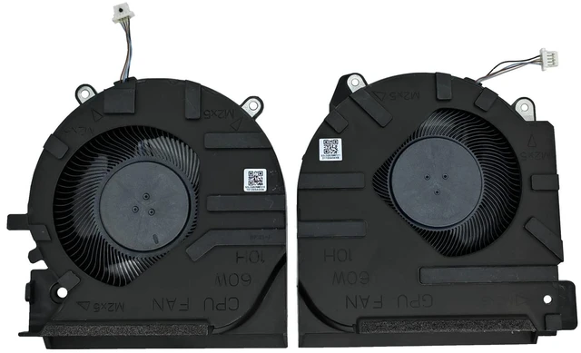 Alt view image 2 of 5 - ZHAWULEEFB CPU+GPU Cooling Fan for HP Victus 16-E 16-D 16-e0011nsOnly Available for 3050 Graphics Cards TPN-Q263 TPN-Q264 60W EG75070S1-C700-S9A EG75070S1-C710-S9A DC5V M75720-001 M75722-001 Fan