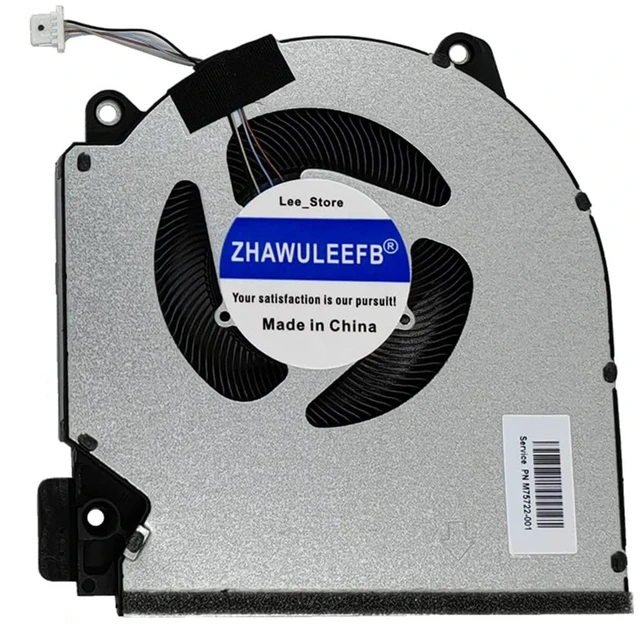 Alt view image 3 of 5 - ZHAWULEEFB CPU+GPU Cooling Fan for HP Victus 16-E 16-D 16-e0011nsOnly Available for 3050 Graphics Cards TPN-Q263 TPN-Q264 60W EG75070S1-C700-S9A EG75070S1-C710-S9A DC5V M75720-001 M75722-001 Fan