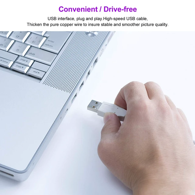 Alt view image 4 of 5 - Yunir 1080P Webcam, Digital USB Computer Camera Webcam Video Recording Web Camera BuiltIn Microphone for Live Broadcast(White)