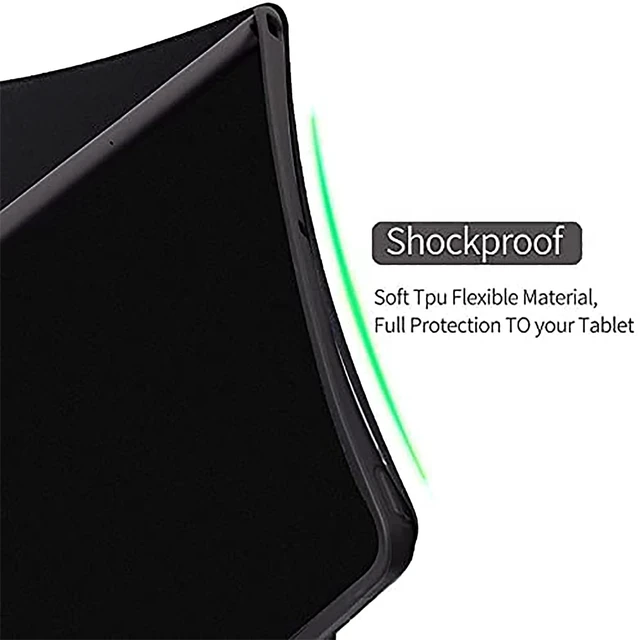 Alt view image 4 of 5 - DEGDFSGR for Fire HD 10 Tablet 10 Plus Tablet Case (13th/11th Generation 2023/2021 Release) with Adjustable Stand, Auto Sleep/Wake for Kindle Fire 10 Case 10.1 inch, Purple Dragonfly