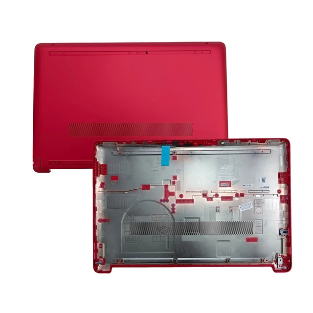 Alt view image 3 of 5 - M03726-001 AP2H8000840 Replacement for HP 15-DW 15S-DU 15T-DW 15-GW Laptop Lower Base Bottom Case Cover Assembly Part Scarlet Red