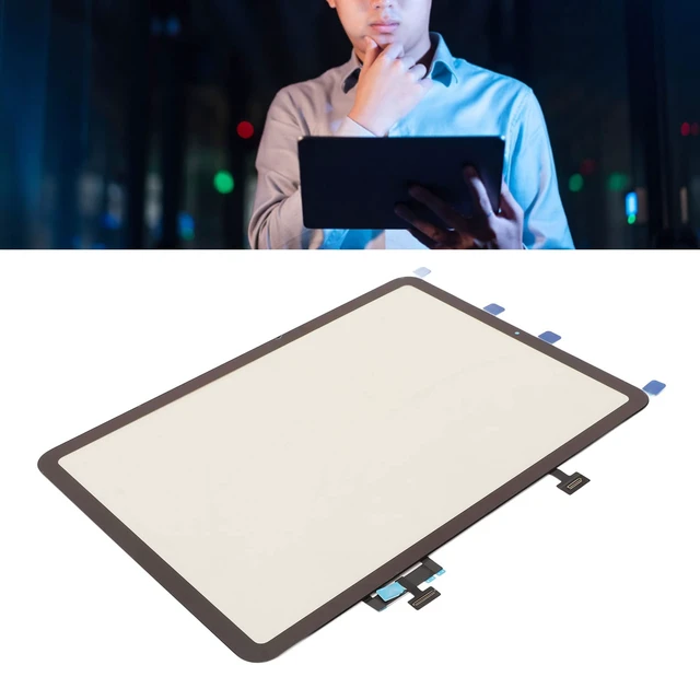 Alt view image 4 of 5 - for iOS Tablet Air 4 4th Gen 2020 10.9 inch(A2316) Digitizer Replacement, Front Tempered Glass Replacement Parts (Not LCD) with IC Chip and Home