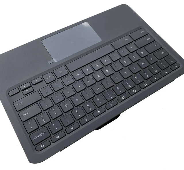 Alt view image 5 of 5 - Replacement for HP Chromebook 11 G6 EE Laptop Upper Top Cover Case Palmrest Keyboard Touchpad Assembly Part L14921-001