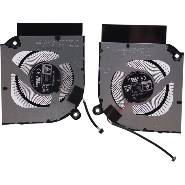 Alt view image 3 of 4 - YesNOPart GPU Graphics CPU Cooling Fan Replacement for Acer Predator Helios Neo PHN16-71 PHN18-71 PHN16-71-76H5 PHN18-71-99RC