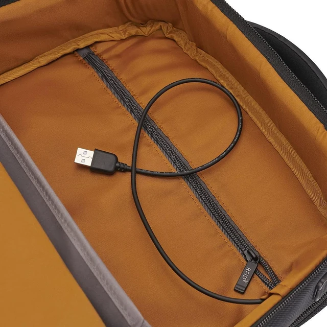 Alt view image 4 of 5 - Hedgren Script Laptop Backpack RFID Protect, Zipper Compartment & Organizer