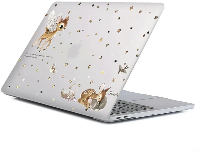 Main image of Case Compatible with MacBook Air 13 Inch 2022-2018 Release Model A2337 M1 M2 A2681,Art Protector Cover for Air13 Retina Display with Touch ID-Lovely Deer with Wings,13.3 Air(A1932/A2179/A2337)