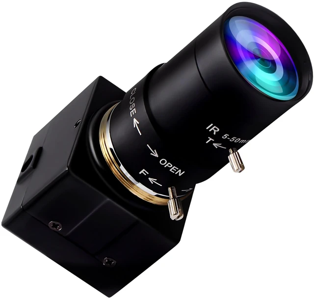 Main image of 5mp USB camera, Manual Zoom 2.8-12mm Variable Focus Webcam for Computer