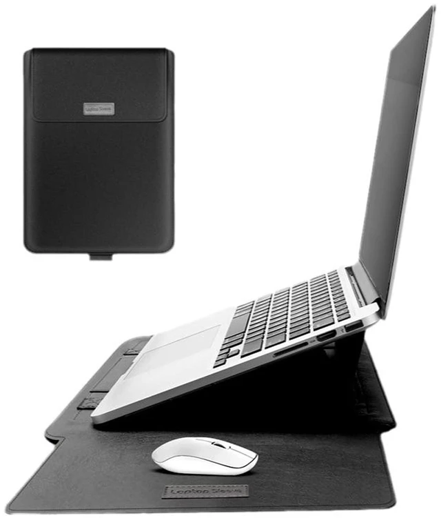 Main image of 13-14 Inch Sleeve Case Cover for MacBook Pro 2016-2020/Surface Laptop 2017/Book 3 13.5", Laptop Slim Bag for 13-14" Lenovo Dell Toshiba HP Acer Chromebook (13-14 inch, Black)