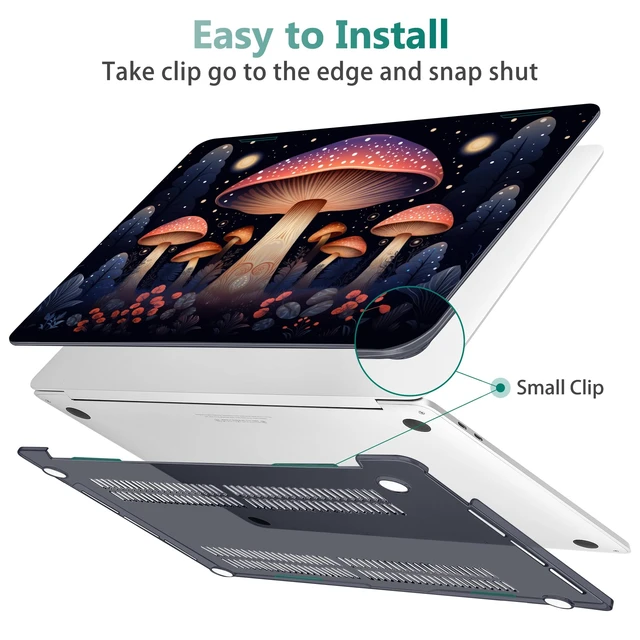 Alt view image 3 of 5 - Tuiklol for MacBook Pro 13 inch Case 2022 2021 2020 Release,