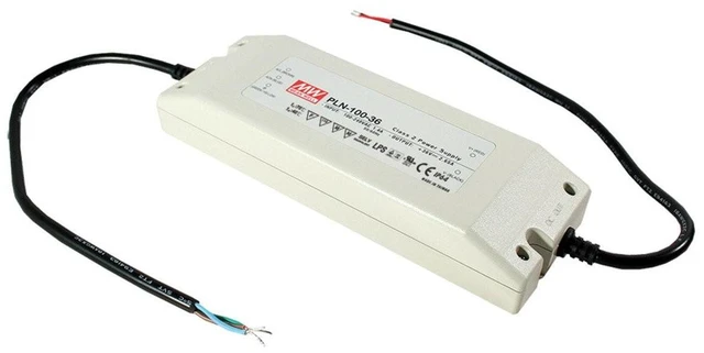 Main image of MEAN WELL PLN-100-48 AC to DC LED Driver Enclosed Power Supply, Single Output, 48 Volt, 2 Amp, 96 Watt