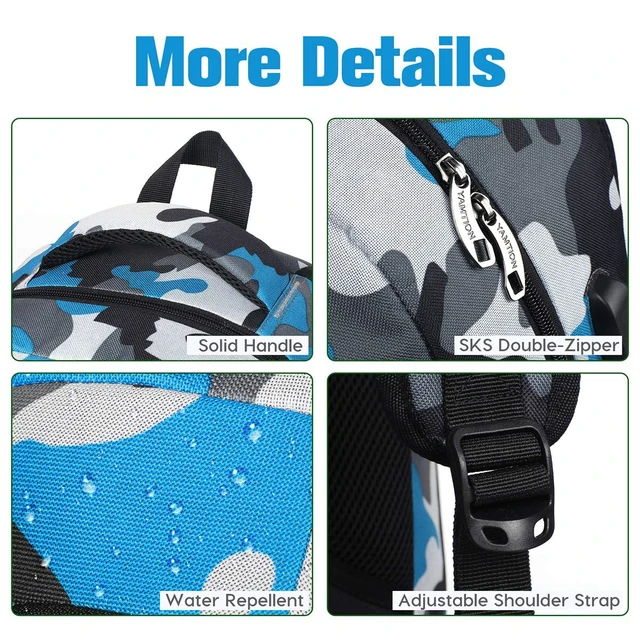 Alt view image 4 of 5 - YAMTION Backpack for teenagers boys men school bag computer classroom leisure business college high school work university travel school