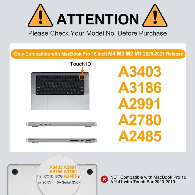 Alt view image 2 of 5 - MOSISO Compatible with MacBook Pro 16 inch Case M5 M4 M3 M2 M1 2026-2021