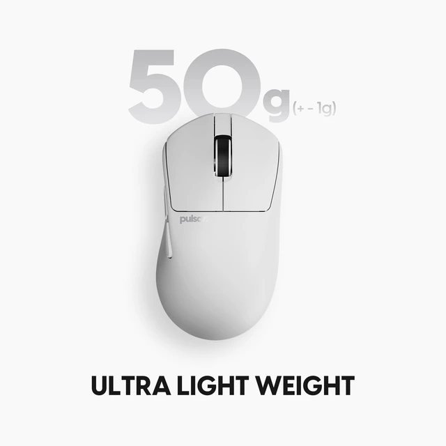 Alt view image 5 of 5 - Pulsar Gaming Gears X3 Wireless Gaming Mouse, Mini, White