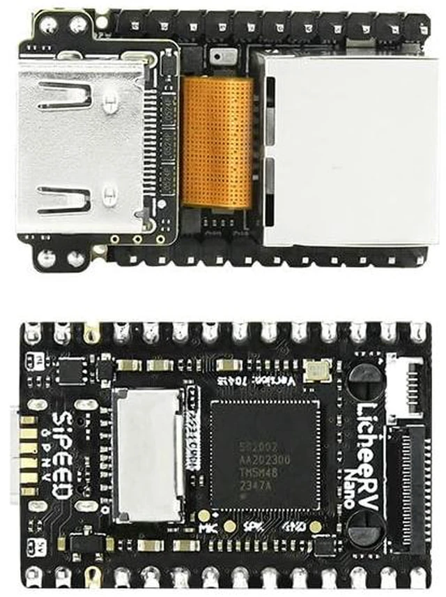 Alt view image 4 of 5 - Sipeed NanoKVM IP-KVM Mini Remote Control Operations Maintenance Server, 2Gbit 256MB DDR3 RISC-V Linux Development Board, 1TOPS NPU 1GHz C906 RISC-V CPU, USB HDMI 100M Network Port (NanoKVM Lite SBC)