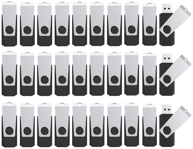 Main image of 4GB Flash Drive 100 Pack, Wooolken USB 2.0 Thumb Drives Memory Stick